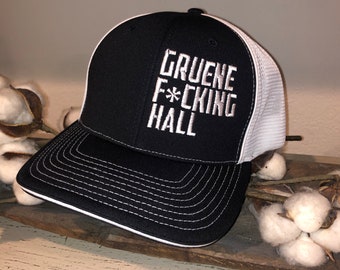 Gruene Dance Hall Cap Embroidered on Richardson 112 Trucker SnapBack cap