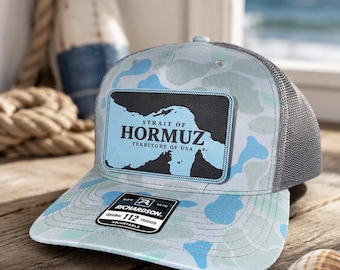 Strait of Hormuz Lasered Patch Richardson Cap