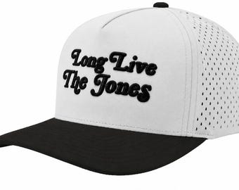Long Live The Jones Tech Hat 3d PUFF Embroidered Hat TTU Premium Hat