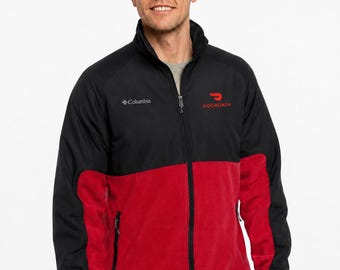 DOORDASH Embroidered Columbia Jacket Embroidered