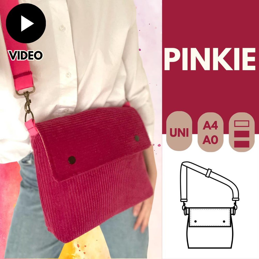 PDF Sewing Pattern for Women’s Crossbody Bag – Includes Video Tutorial ...