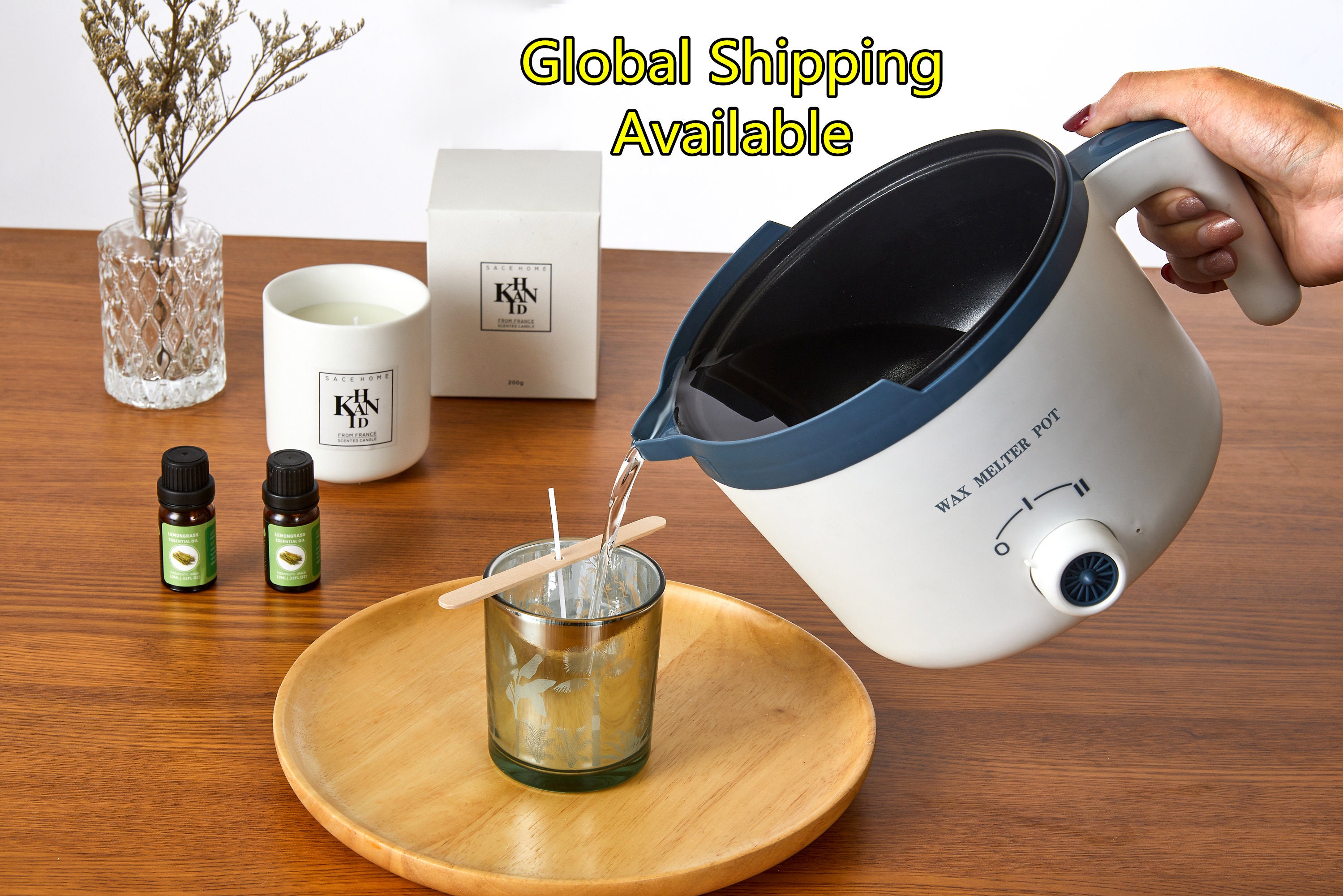 VEVOR 10 L Wax Melter for Candle Making, Extra Large Electric Wax Melting  Pot, with Easy