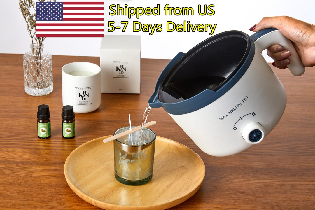 Electric Wax Melter Pot, Candle Making Pouring Pot DIY, Candle Making