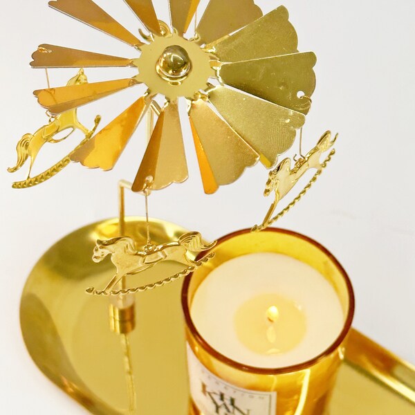 Candle Carousel Etsy