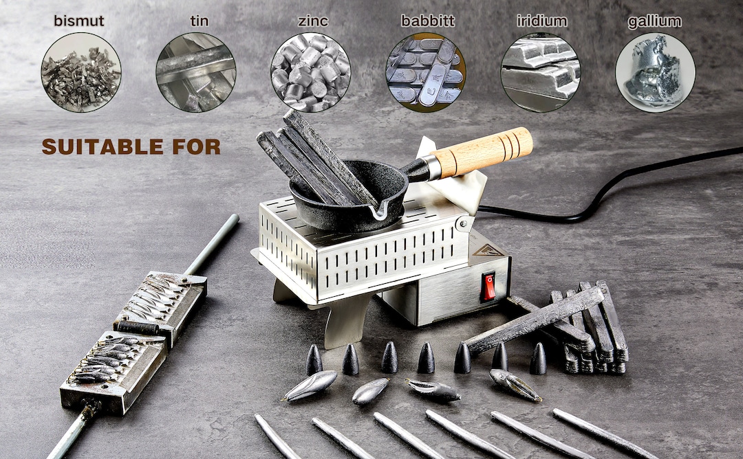 Lead Melting Pot for Fishing Weight Molds & Bullet Casting Etsy