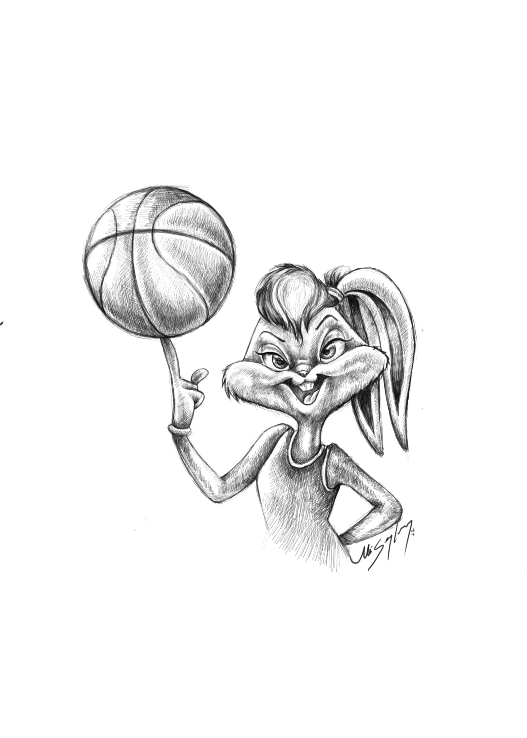 Bugs Bunny loves Lola Bunny Coloring Pages  Lola Bunny Coloring Pages   Coloring Pages For Kids And Adults