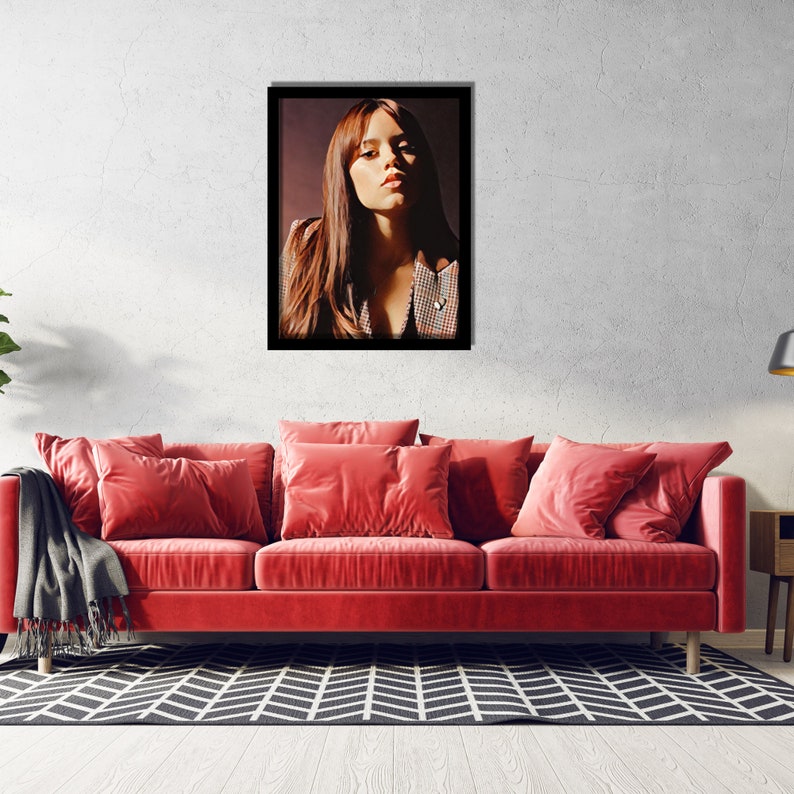 Jenna Ortega Poster Jenna Ortega Vertical Print Jenna Ortega Rare