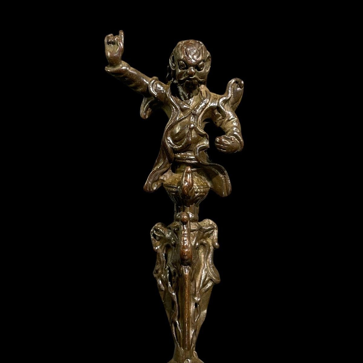 Copper Angry Guru Rinpoche Desktop Crafts Ornaments - Etsy