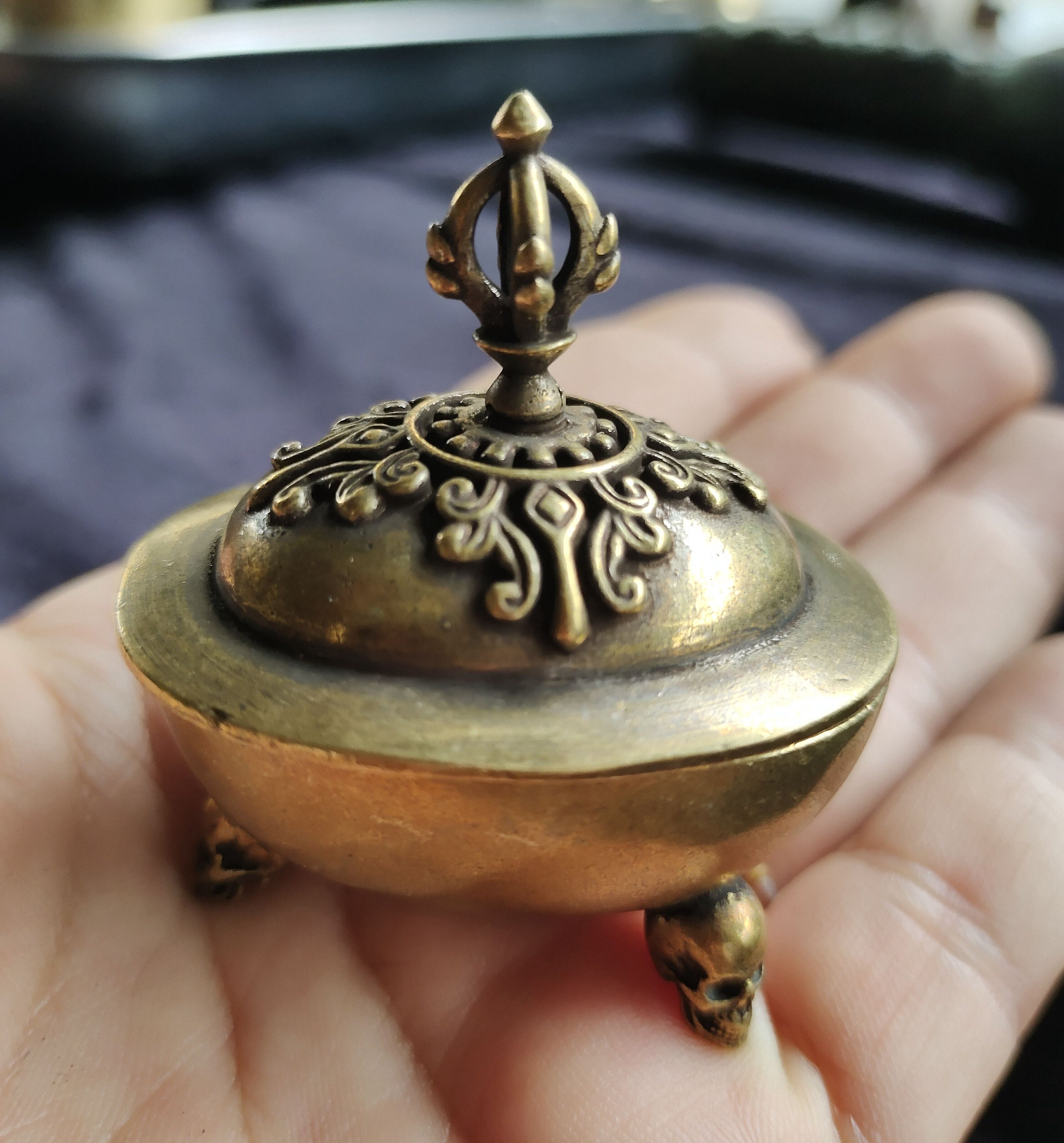 Brass precision Tibetan trumpet Gabala Toba