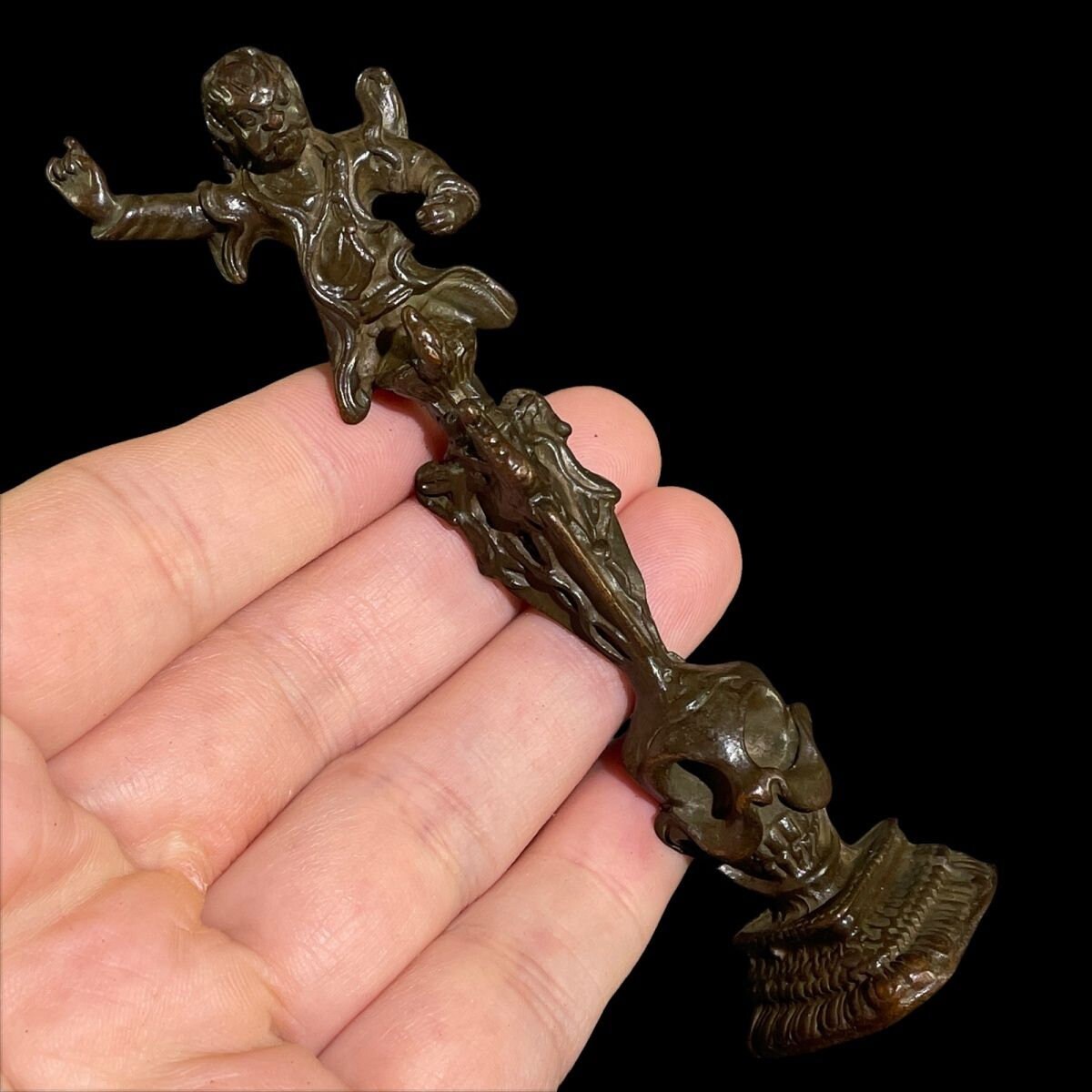 Copper Angry Guru Rinpoche Desktop Crafts Ornaments - Etsy