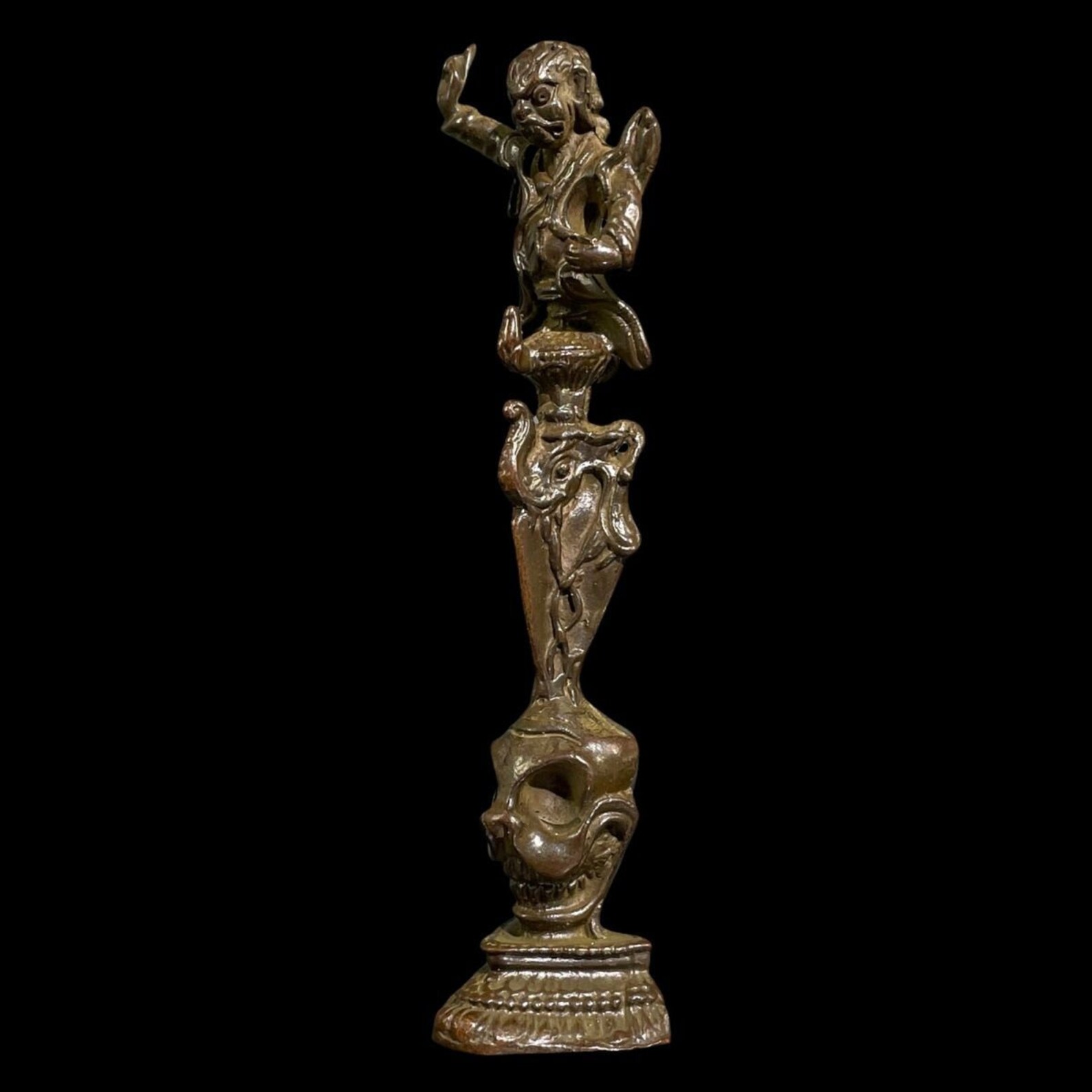 Copper Angry Guru Rinpoche Desktop Crafts Ornaments - Etsy