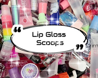 Mystery Lip Gloss Scoops | Lip Gloss Bundle | Lucky Scoops | Lip Care | Kawaii Lip Gloss | Kawaii Beauty | Self Care | Lip Tints | Lip Oil