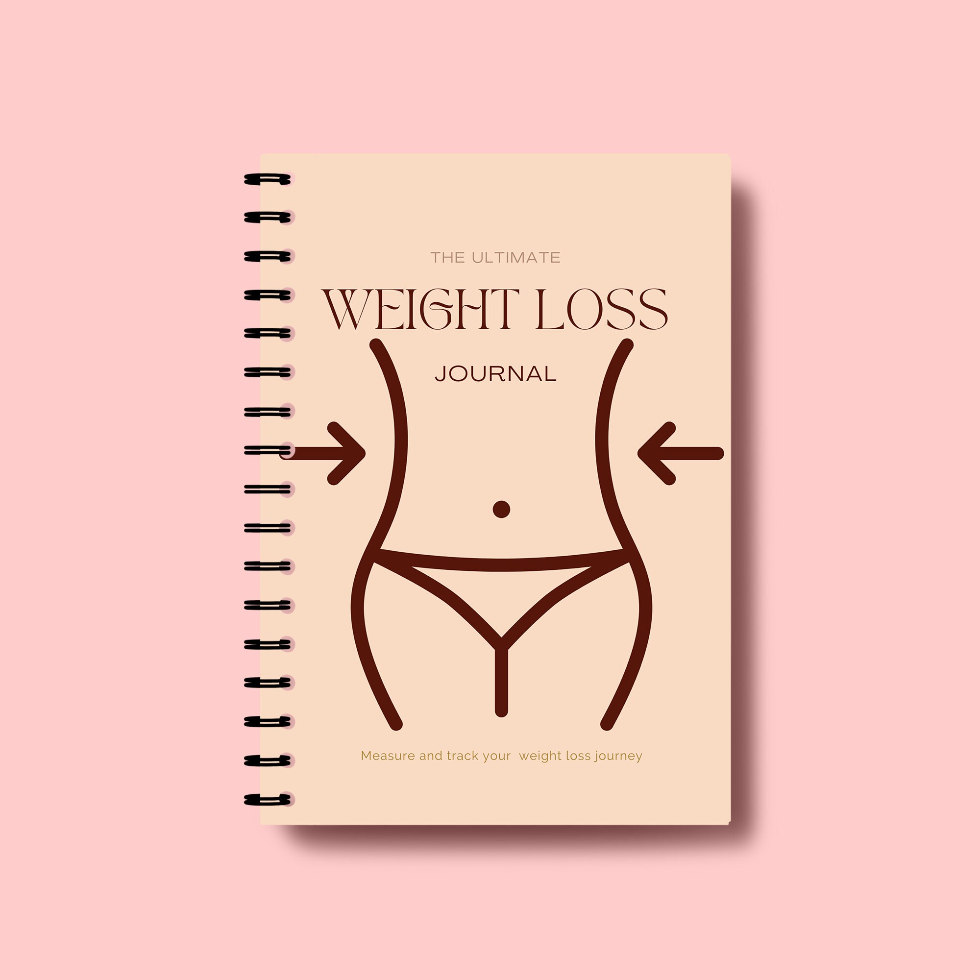 Weight Loss Tracker, Weight Loss Journal, Fitness Planner Printable
