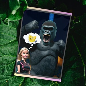 King kong barbie doll store