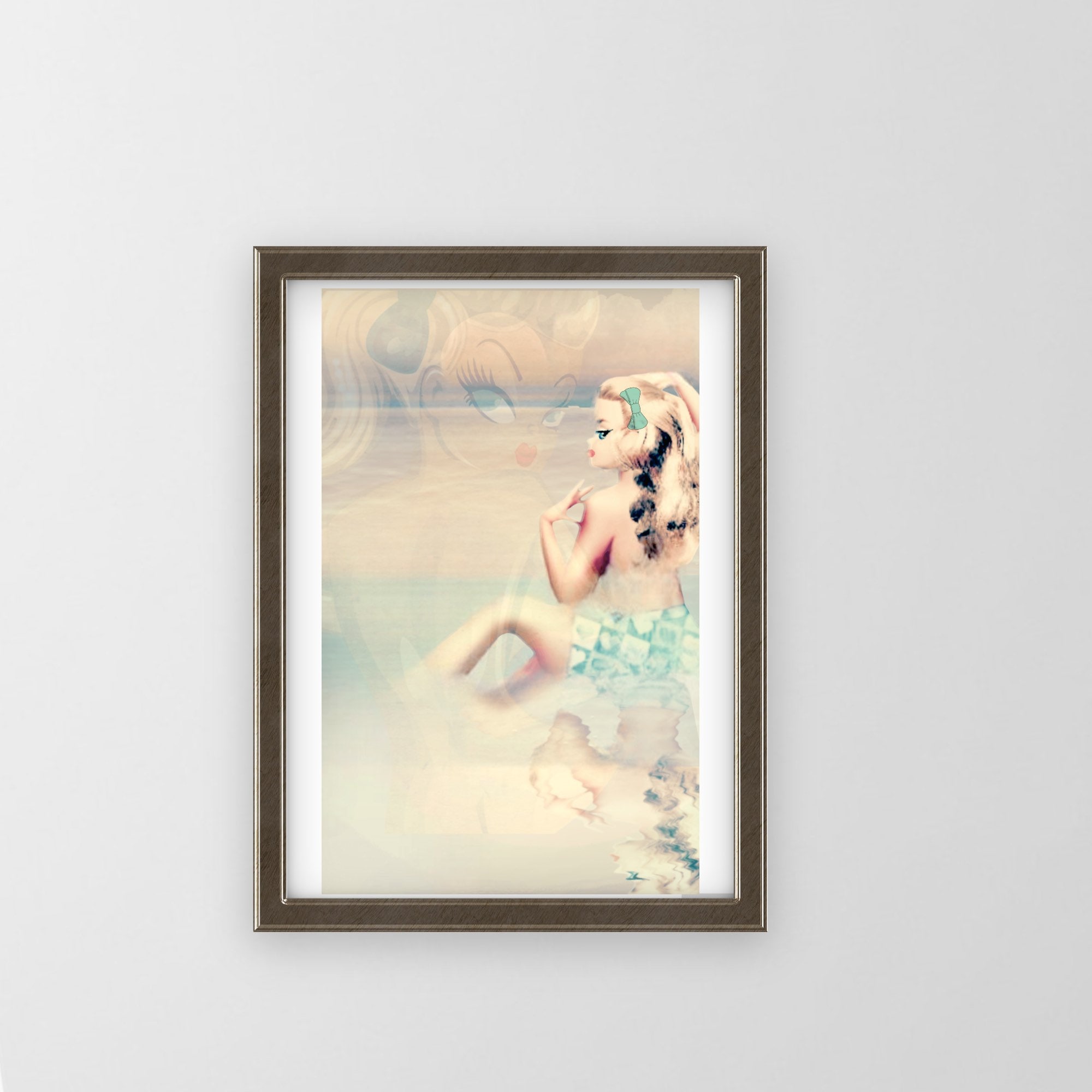 Barbie Doll Wall Art Fantasy Barbie Girl Prints Wall Art - Etsy