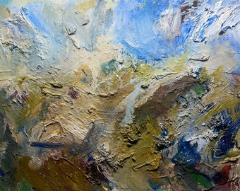 Hills II - Original Fine Art Oil Painting