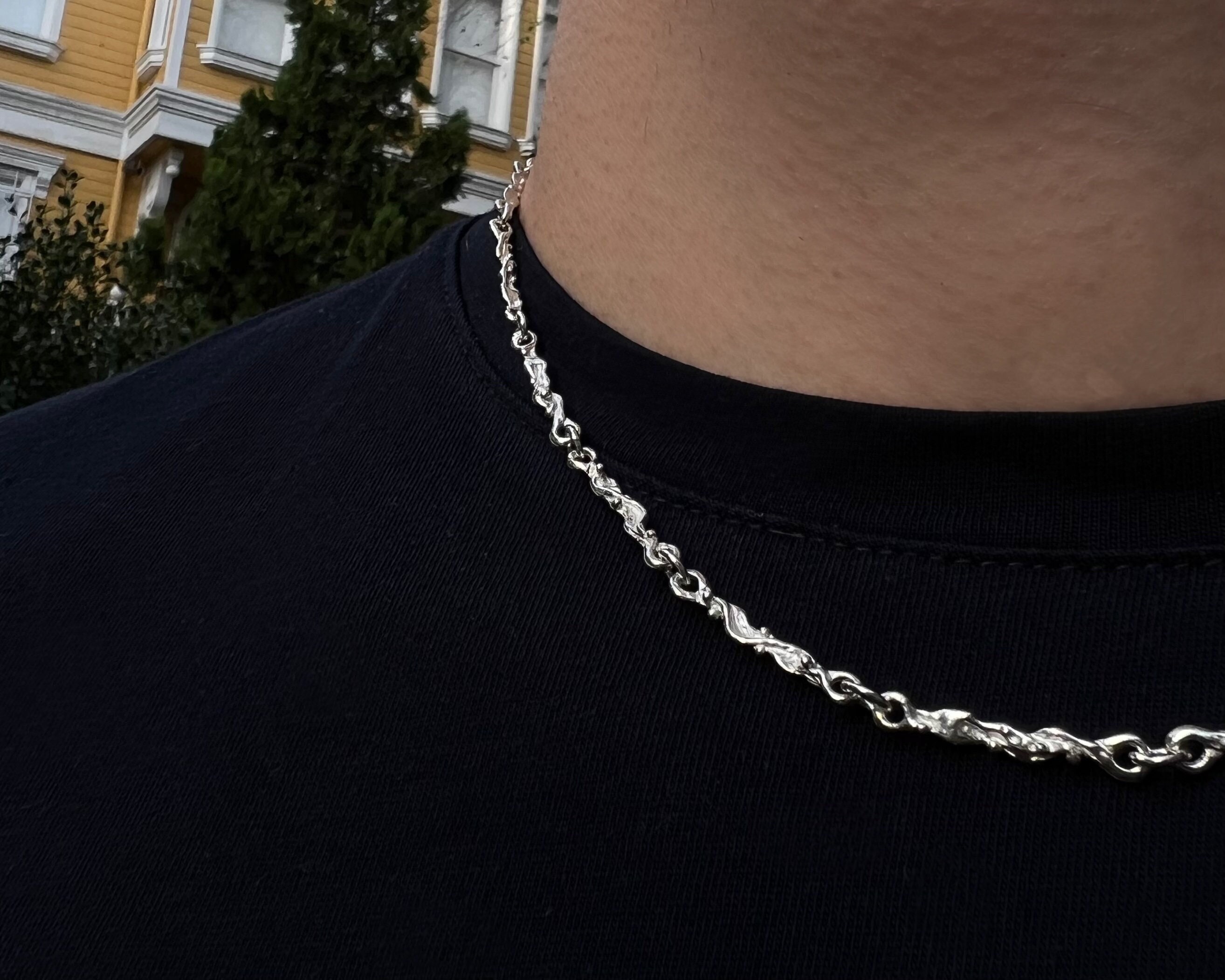 Silver Rope Chain (thin)
