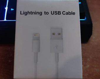 USB to Lightning Cable 3ft (Unbranded)