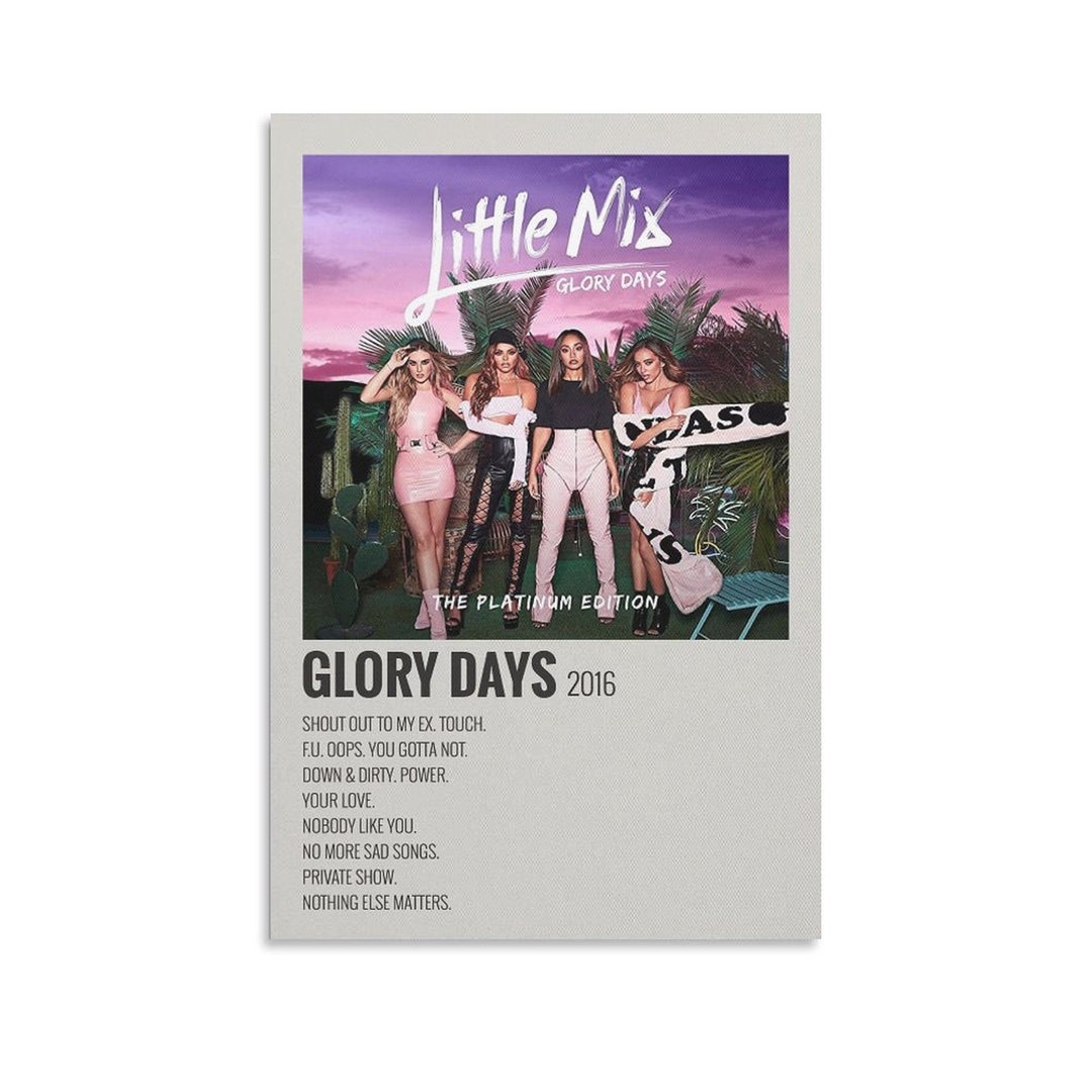 Little Mix Glory Days Album Cover Poster Canvas Art Poster - Etsy