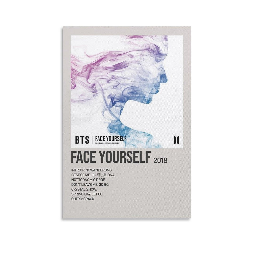 Btsface Yourself Album Cover Poster Canvas Art Poster and Etsy