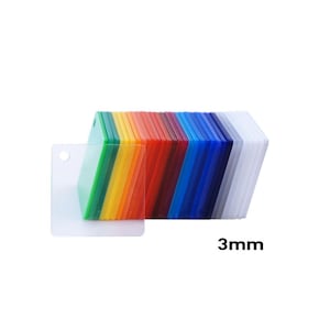 PLEXIGLAS® / Acrylplatten – Rot, Blau, Schwarz, Gelb, Grün