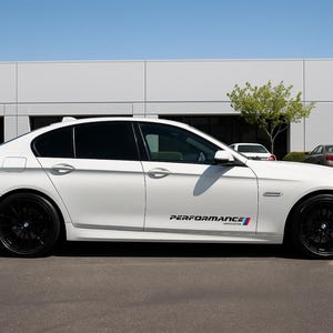 BMW M Performance Side Skirt Decal: Oracal 651 Vinyl, 70x6.6cm