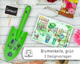 Geschenk für den Garten | Blumenkelle | personalisierte Handschaufel | Gartenfreunde | Gartenwerkzeug | Muttertagsgeschenk für Freundin