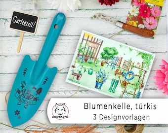 Gartenwerkzeug | Garten Geschenke | Handschaufel | Gartenfreunde | personalisierte Gartenschaufel | Vatertagsgeschenk für den Garten Mann