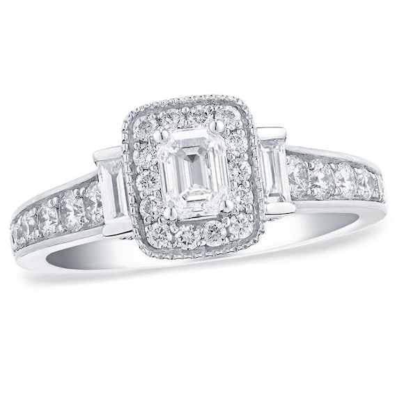 Emerald Cut Diamond Vera Wang Love Carat Vera Wang Love Collection