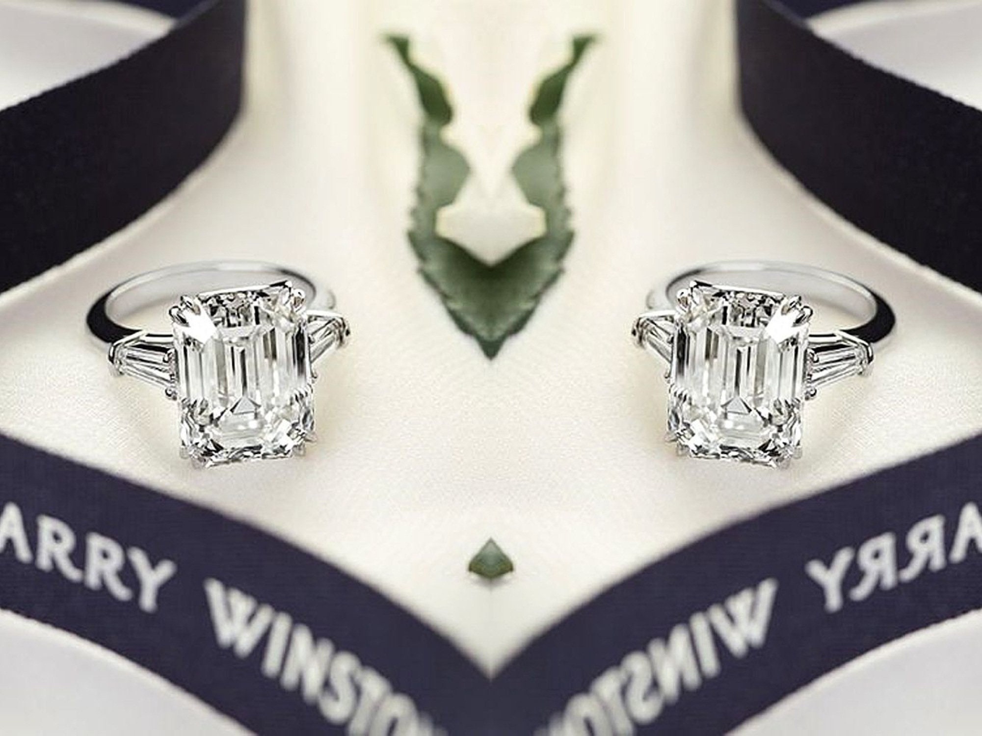 Elegant Harry Winston Engagement Rings