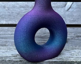 The Donut Vase STL 3D Printing File, Digital Download for 3D Printing, Home Decor Vase for Flowers and Plants