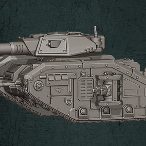 Trench Devils/Harbingers of Darkness 28mm Ogre Main Battle Tank