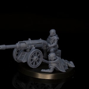 Trench Devils 28mm Modular Heavy Weapons Team (Customisable set of 3)