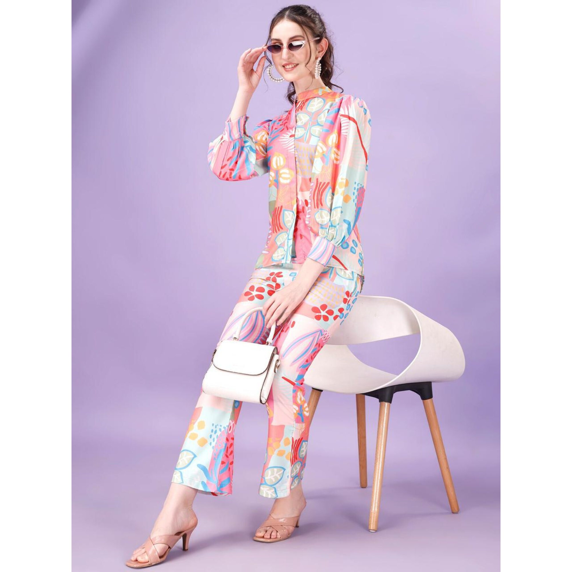 Women's Beautiful Rayon Printed Night suit