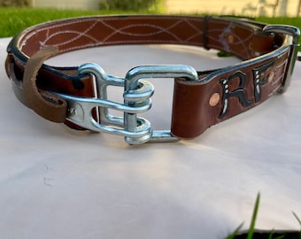 Leather Quick Release Belt for ironworkers