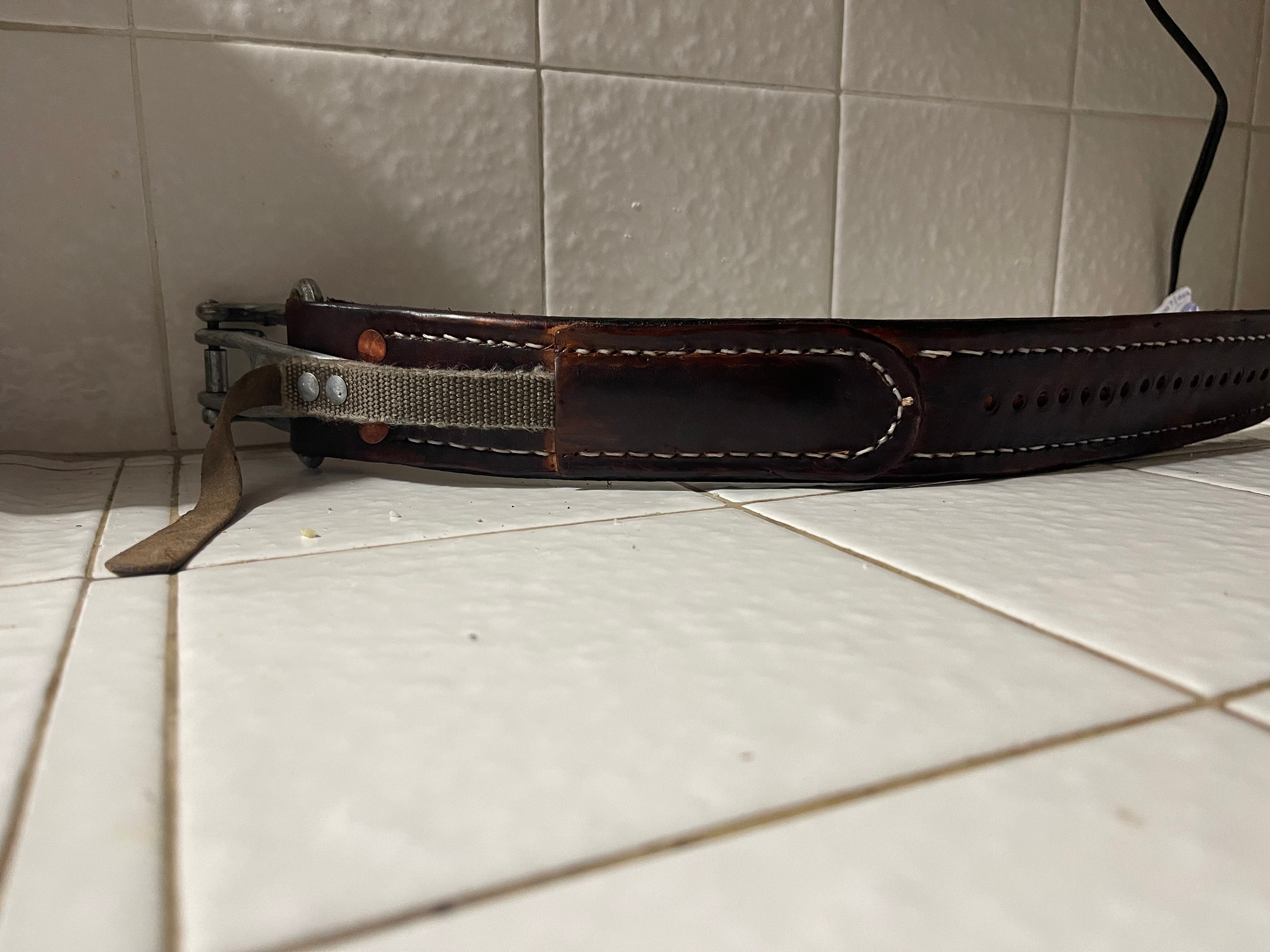 Leather Quick Release Belt for Ironworkers Etsy