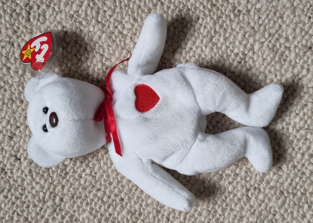 Rare Valentino Beanie Baby With 14 Errors 1993/94 Code 4058 Etsy