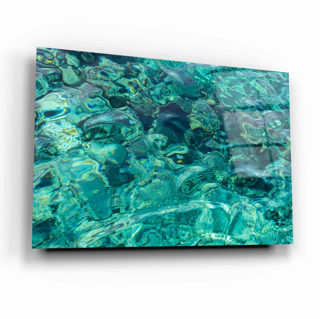 Tempered Glass Wall Art Ocean Glass Wall Art Wall Hangings Large Glass