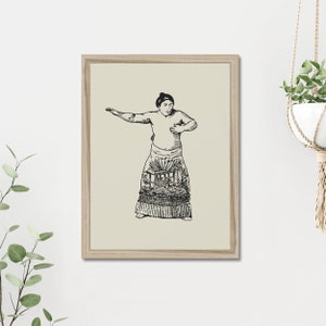 Sumo Wrestler in Traditional Dress Print | Japanese Martial Arts Poster | Gifts For Him | Wall Art Home Decor | Gift Idea | Poster Vintage