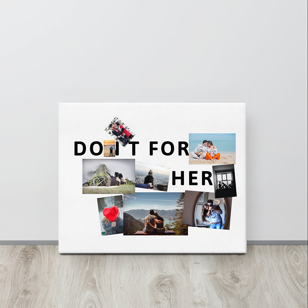 Do It for Her Simpsons Meme Couple Collage Gift - Etsy