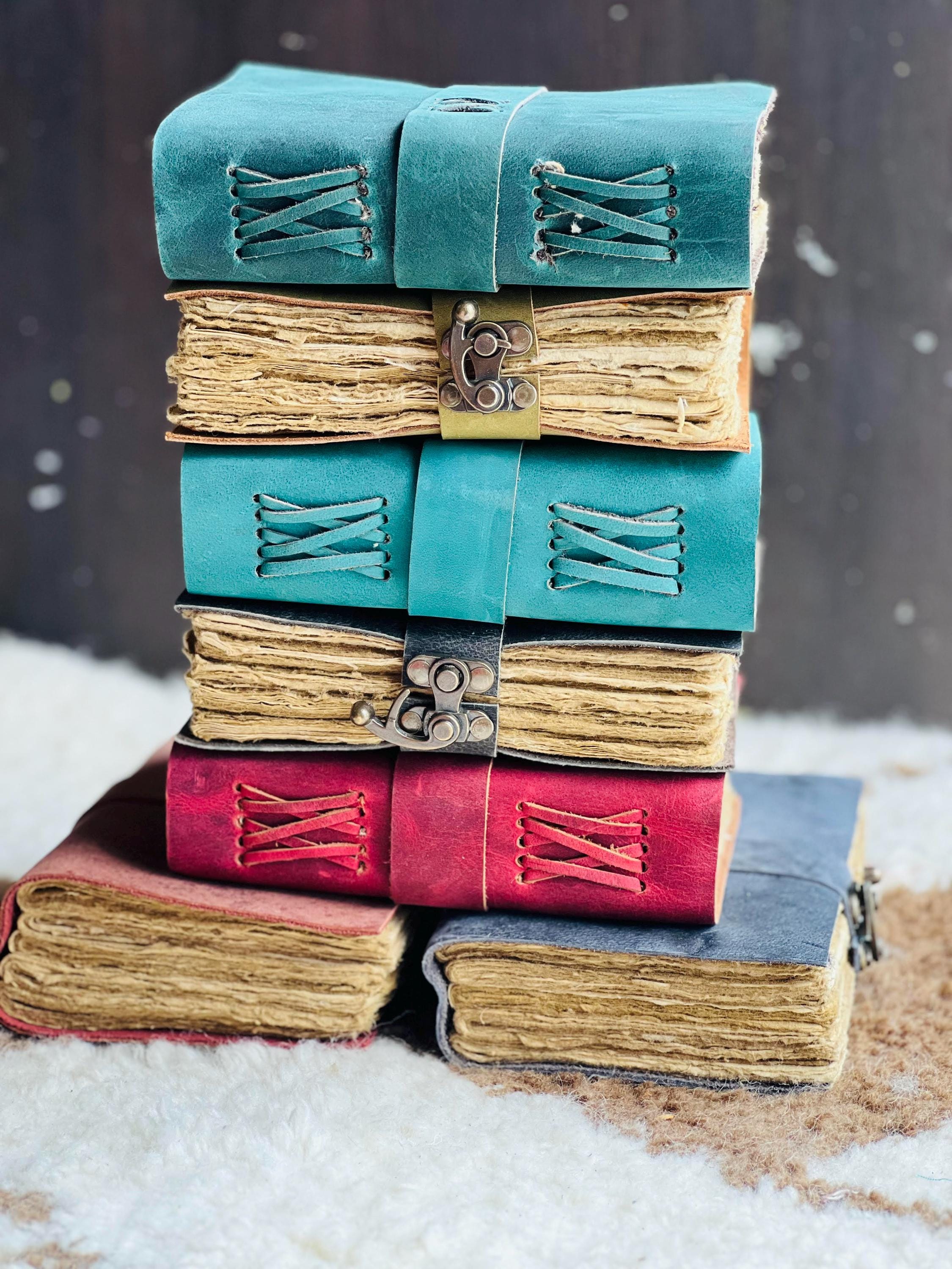 Rustic Notebook Style Personalized Leather Journal Rustic Notebook for Writing & Sketching ...