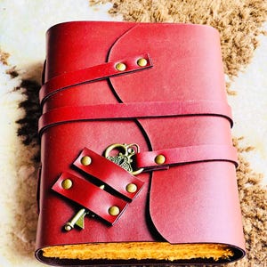 Premium Brown/Black Vintage Handmade Leather journal Notebook - Sketchbook, Deckle Edge paper Journal for Gifts