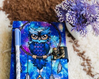 Owl Journal: Ghibli Art Lined Notebook, Anime Lover Gift