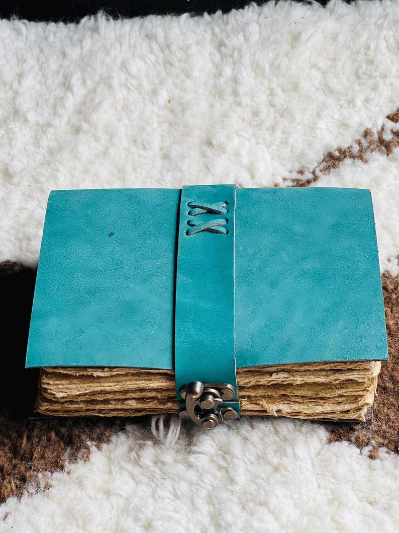 Rustic Notebooks Personalized Leather Journal Rustic Notebook for Writing & Sketching ...