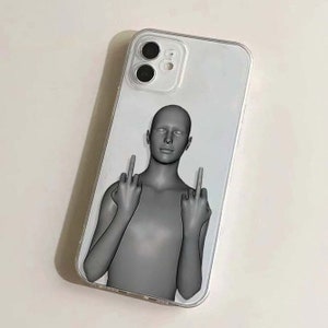 Quirky Cyberpunk Mercury Man Despise Personalized Phone Case iPhone 14 13 12 11 Pro Max Case iPhone XS Max Case