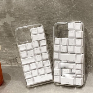 Three-dimensional keyboard keys personalized original and interesting iPhone 14 13 12 11 Pro Max Case iPhone XS Max Case