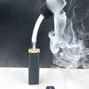 Black Portable Fog Machine,Handheld Mini Smoke Machine