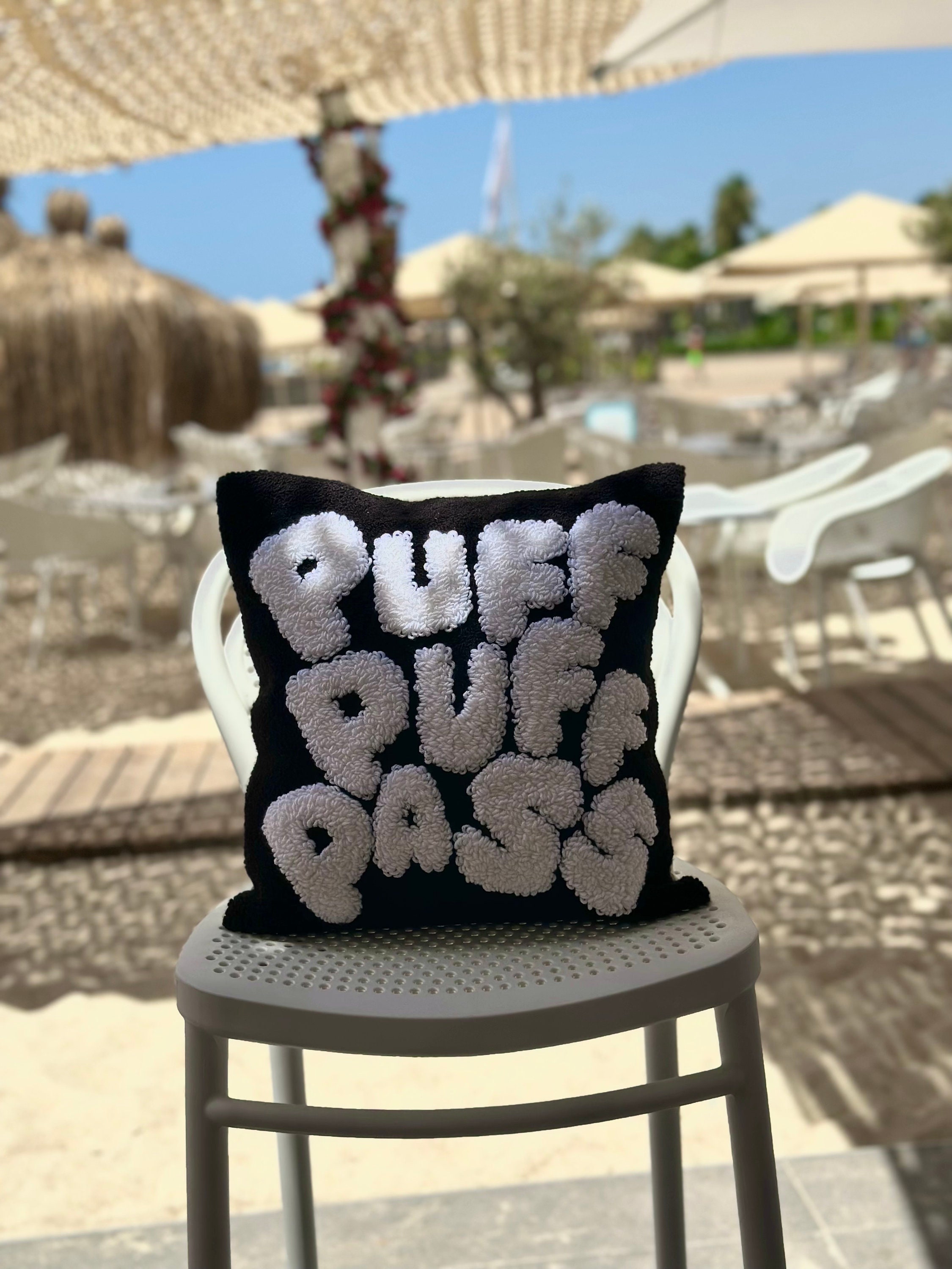 Puff Puff Pass Pillow