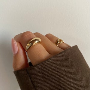 Chunky ring - stainless steel ring