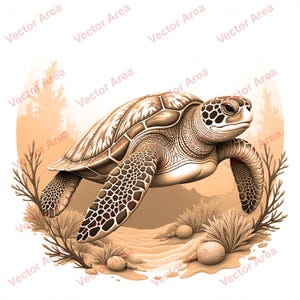 Sea Turtle Laser Engraving File, Sea Turtle Laser Engrave File, PNG Files For Wood, Glowforge files, PNG File For Laser
